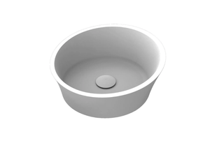 EVOQUE - Countertop oval Solid Surface washbasin _ MOMA Design